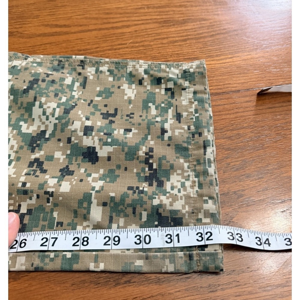 511 Tactical Pants Men Large Woodland Digital Camo Cargo 74003 Ripstop Knee Pads - Picture 9 of 10